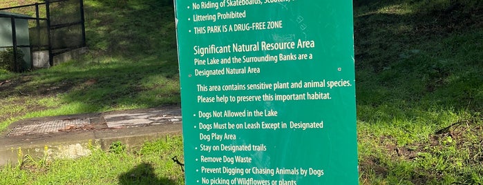 Pine Lake Park is one of Off the Beaten Path to Tour.