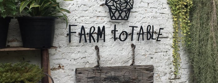 Farm to Table Hideout is one of Bangkok's Best Cafés.