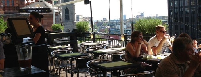 Terrasse Place d'Armes is one of Les meilleures terrasses de Montréal.