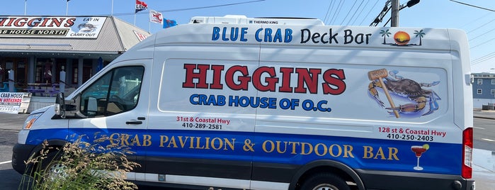 Higgins Crab House is one of Ocean City Md Restaurants.