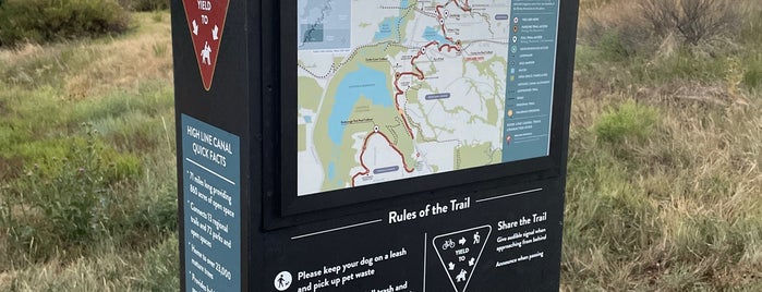 Highline Canal Trailhead is one of What to do in and around Highlands Ranch.