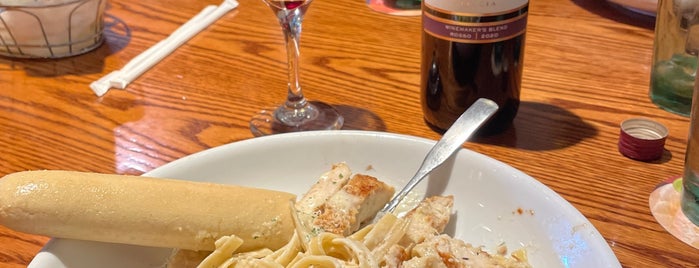 Olive Garden is one of eating time.