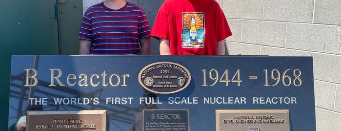 Hanford B-Reactor is one of Historic Civil Engineering Landmarks.