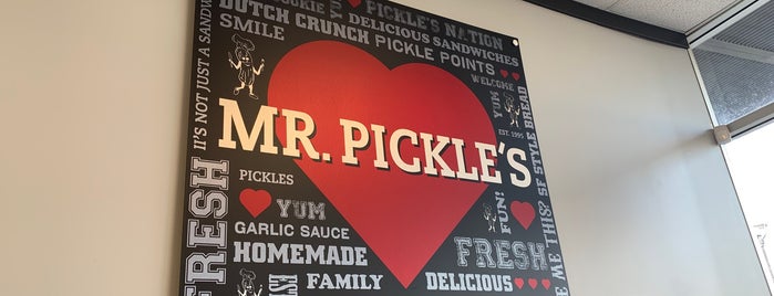 Mr. Pickle's Sandwich Shop is one of Esteemed Establishments of Favor Garnering.