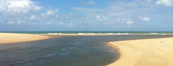 Praia Barra de Gramame is one of João Pessoa- PB.