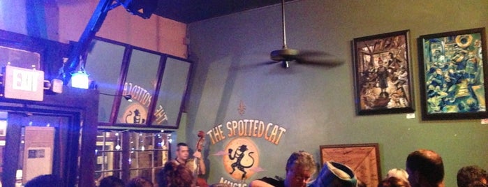 The Spotted Cat Music Club is one of NOLA.