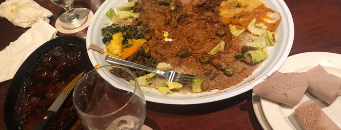 Yenat Guada Ethiopian Cuisine is one of Dallas Favs.