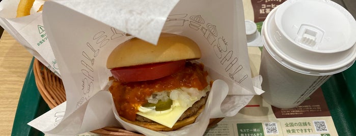 MOS Burger is one of コンセント付きの店.