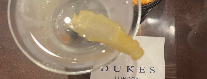 Dukes Bar is one of London PSD.