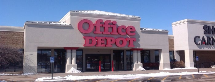 Office Depot is one of Common Places.