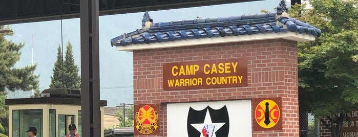 Camp Casey is one of สถานที่ที่บันทึกไว้ของ Cory.