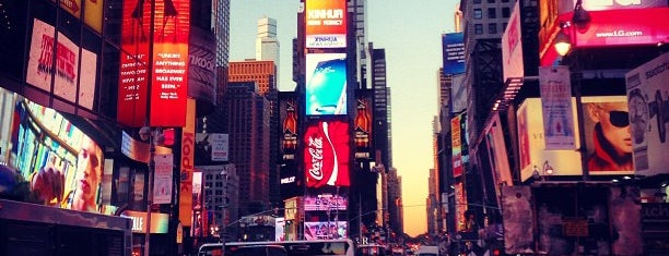 Times Square is one of NEW YORK CITY.