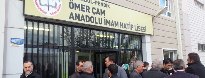 Ömer Çam Anadolu İmam Hatip Lisesi is one of Lugares favoritos de Tuğçe.