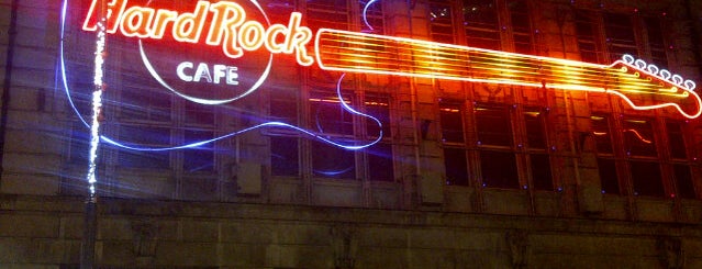 Hard Rock Cafe Manchester is one of Discovering Manchester.