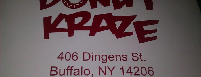 Donut Kraze is one of Buffalo no drink dates.