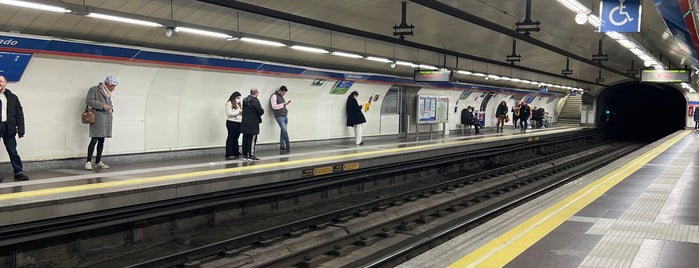Metro Noviciado is one of Madrid.