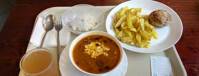 Фермерская столовая is one of SPb triangle eat.