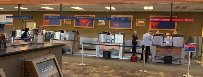 Delta Air Lines Ticket Counter is one of Official Delta Stuff.