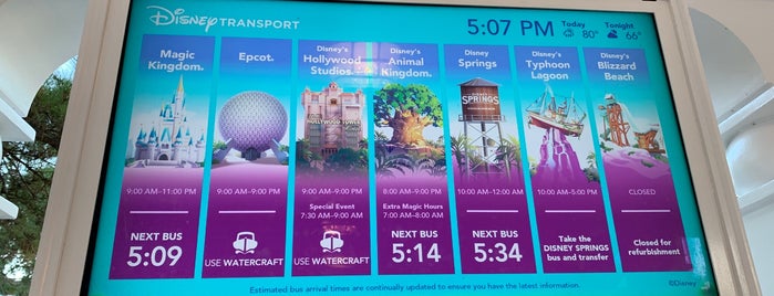 Beach Club Bus Stop is one of Epcot Resort Area.