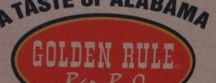 Golden Rule BBQ is one of Been there!.