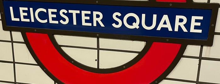 Leicester Square London Underground Station is one of Tempat yang Disukai Doc.