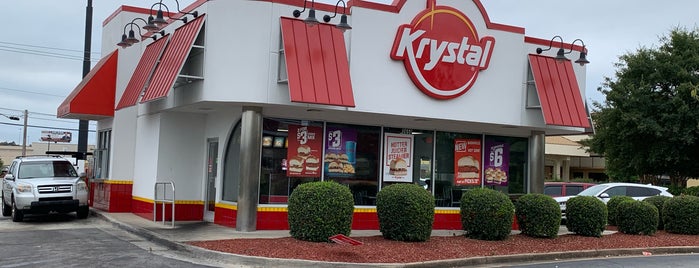 Krystal is one of Just some of the places I go to regularly.