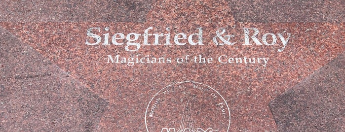 Siegfried & Roy Plaza is one of Vegas.