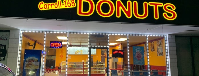 Carroll 168 Doughnuts is one of สถานที่ที่ Chester ถูกใจ.
