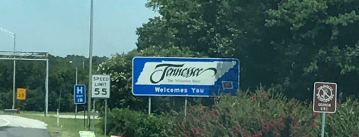 Georgia/Tennessee State Line is one of I've been but didn't check in or whatev a while.