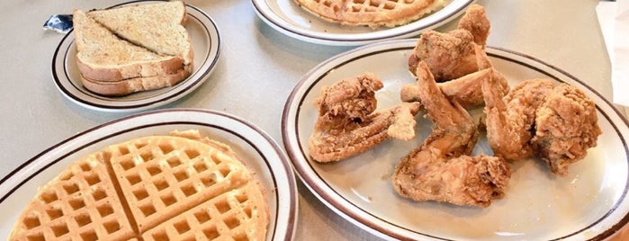 Loc's Chicken & Waffles is one of Savannah GA.