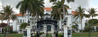 Flagler Museum is one of West Palm.
