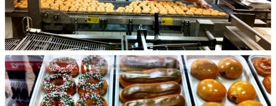 Krispy Kreme Doughnuts is one of Mirinha★ 님이 좋아한 장소.