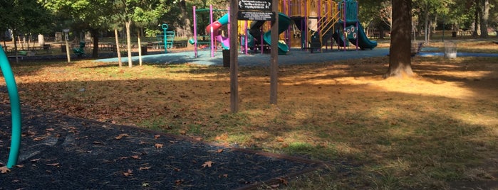 Valley Stream State Park playground is one of Tempat yang Disukai Faye.
