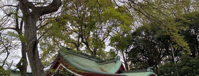 駒繋神社 is one of 下馬.