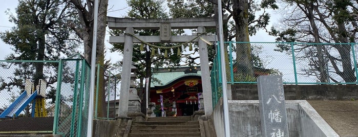 久原西部八幡神社 is one of 東京都大田区の神社.