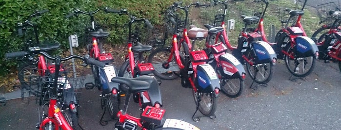 H1-22.Ariake Coliseum North - Tokyo Koto City Bike Share is one of 東京の東側のバイクシェアのサイクルポート🚲.