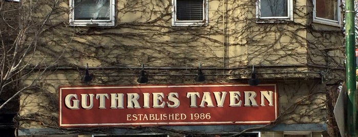 Guthrie's Tavern is one of Cozy Places.