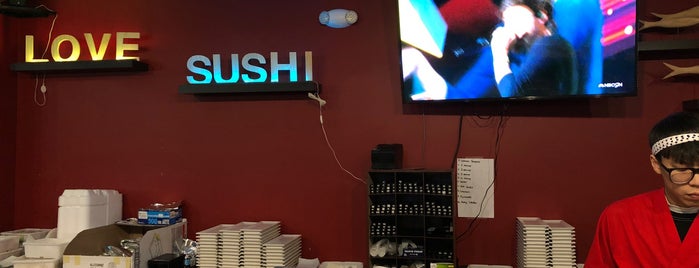 Love Sushi is one of Posti salvati di 🖤💀🖤 LiivingD3adGirl.
