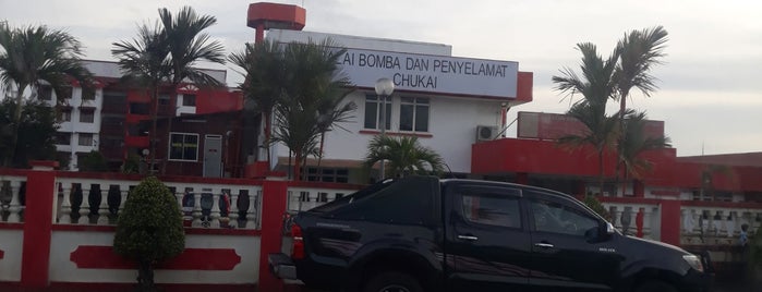 Balai Bomba dan Penyelamat Chukai is one of @Kemaman, Terengganu.