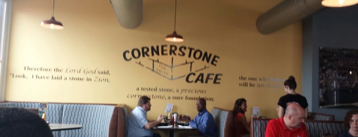 Cornerstone Cafe is one of try it ouy.