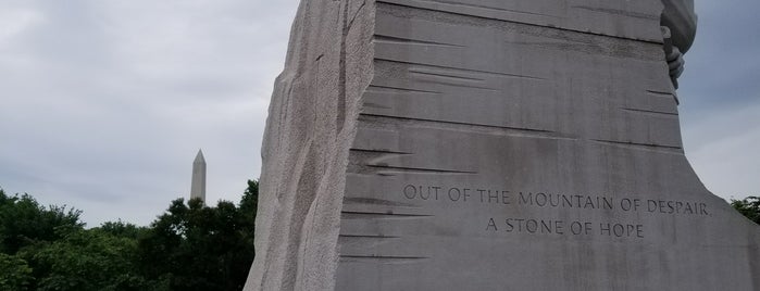 Martin Luther King, Jr. Memorial is one of DC's favorites.