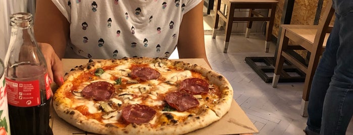 Pizza places in Budapest