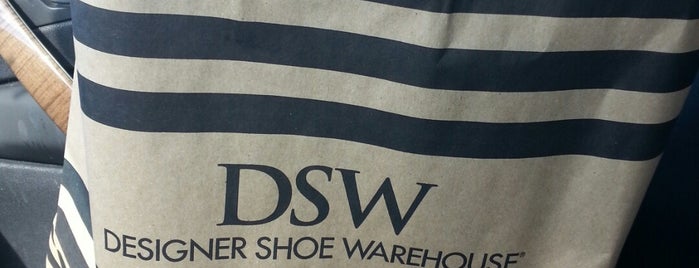 DSW Designer Shoe Warehouse is one of My Hangouts.
