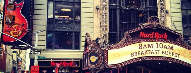 Hard Rock Cafe is one of New York!.