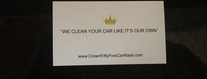 Crown 55 Car Wash is one of Tempat yang Disukai Ivimto.