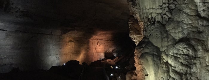 Cathedral Caverns State Park is one of CBS Sunday Morning 2.