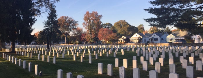 New Albany National Cemetery is one of Trips Home.