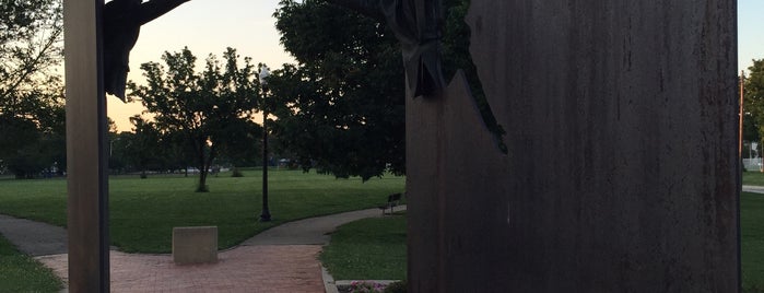 Dr. Martin Luther King Jr. Park is one of Indiana Memorial Sites.