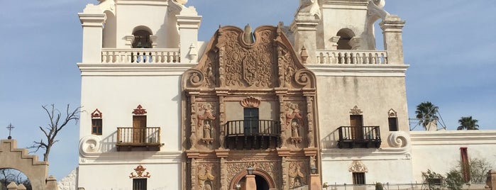 Mission San Xavier del Bac is one of Tucson Desert Weekend.
