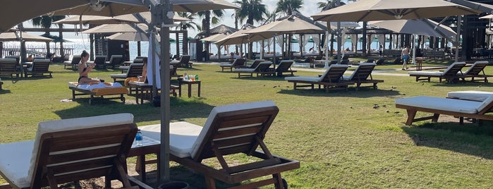 Rixos Premium Belek Beach is one of สถานที่ที่ Aykut ถูกใจ.